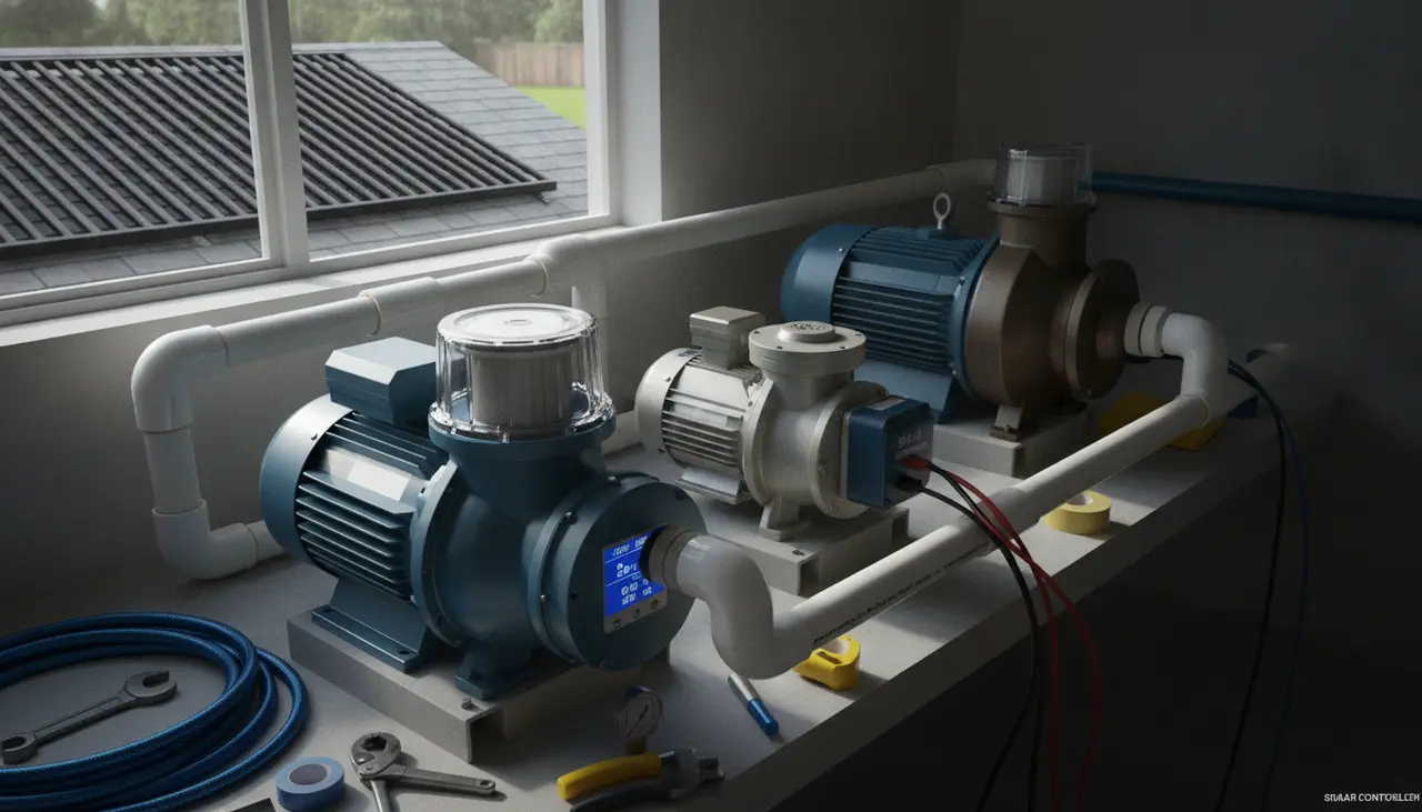 Best High-Flow Pool Pumps for DIY Solar Collectors: A Technical Guide visual summary