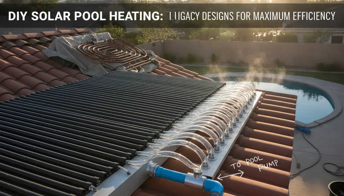 DIY Solar Pool Heating: Modernizing Legacy Designs for Maximum Efficiency visual summary