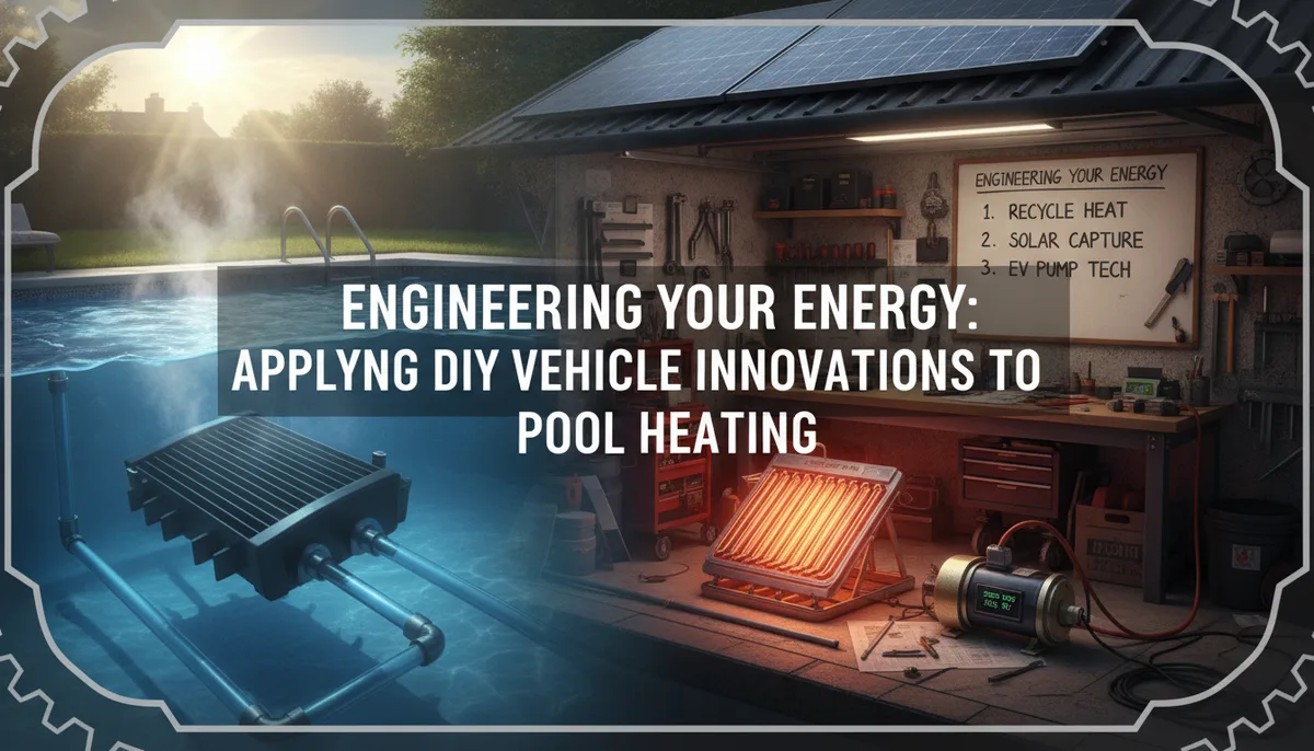 Engineering Your Energy: Applying DIY Vehicle Innovations to Pool Heating visual summary