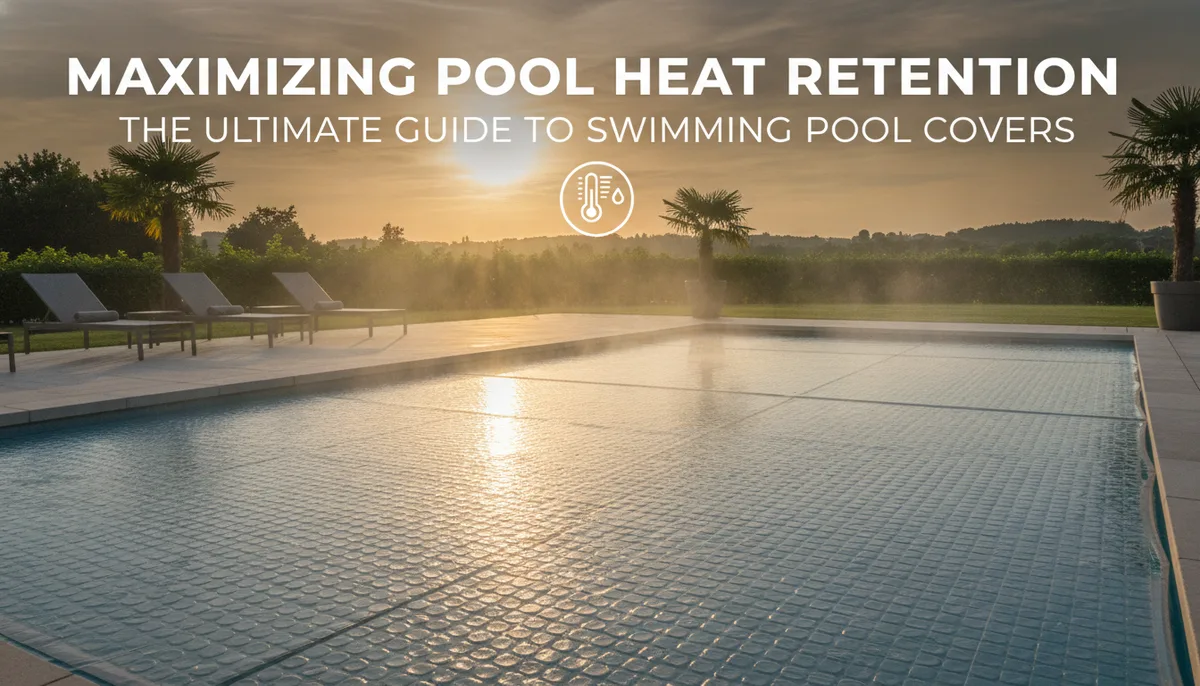 Maximizing Pool Heat Retention: The Ultimate Guide to Swimming Pool Covers visual summary