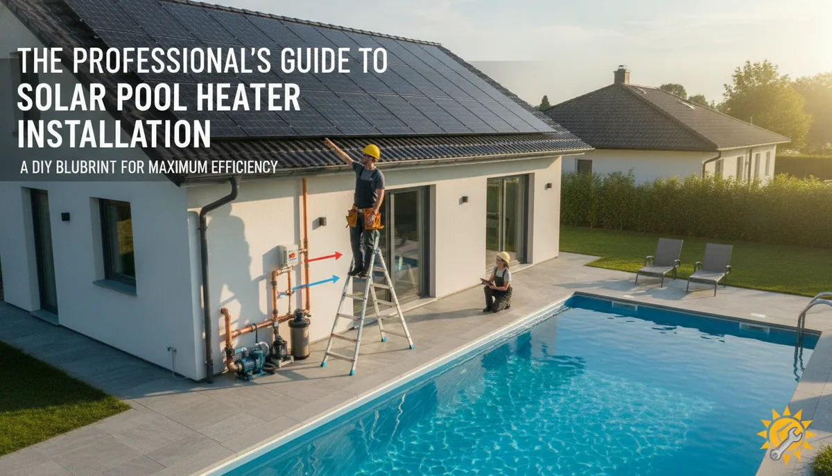 The Professional's Guide to Solar Pool Heater Installation: A DIY Blueprint for Maximum Efficiency visual summary